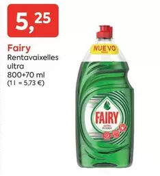 Oferta de Fairy - Rentavaixelles Ultra por 5,25€ en Suma Supermercados