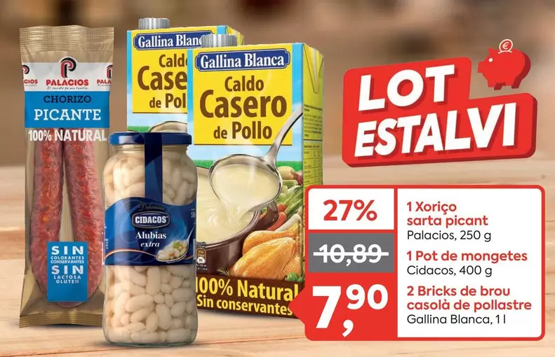 Oferta de Gallina Blanca - Cold Caldo Casero 100% Natural por 7,9€ en Suma Supermercados