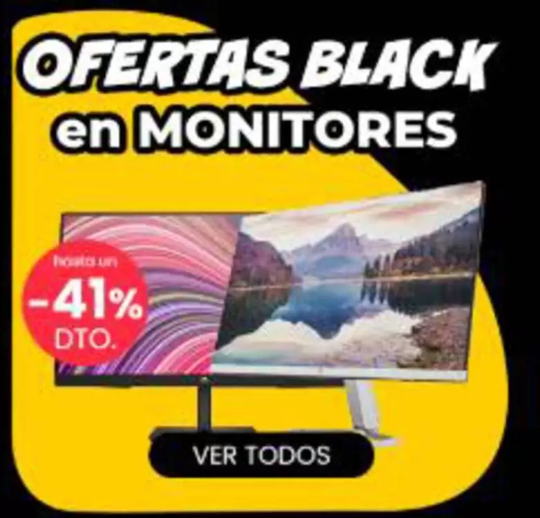 Oferta de Ofertas Black En Monitores en Dynos Informática