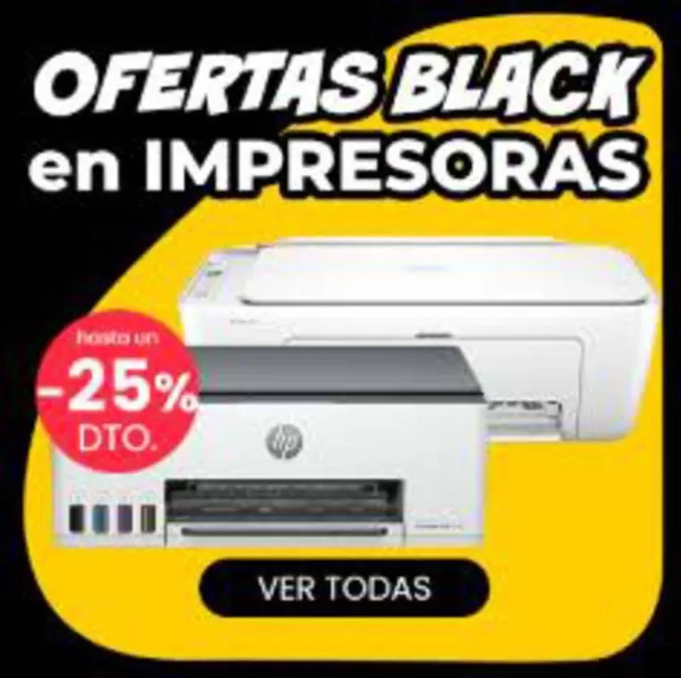 Oferta de Ofertas Black En Impresoras en Dynos Informática