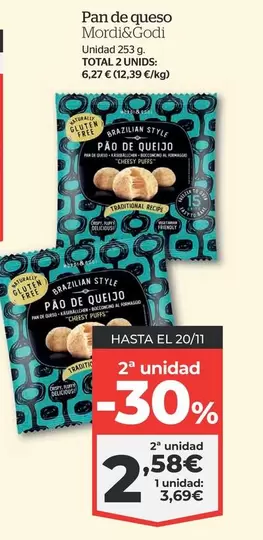 Oferta de Pan -  De Queso por 3,69€ en La Sirena