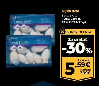 Oferta de Total - Sipia Neta por 7,99€ en La Sirena