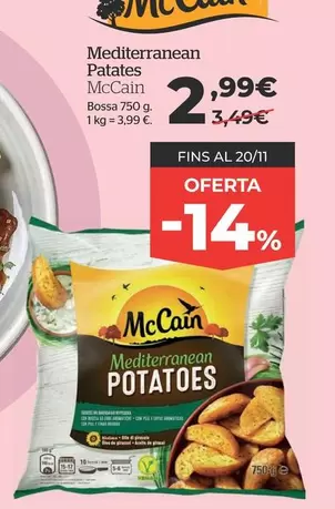 Oferta de Mediterranean -  Patates por 2,99€ en La Sirena