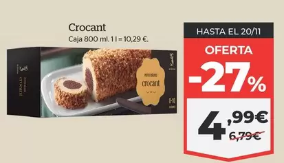 Oferta de Crocant por 4,99€ en La Sirena