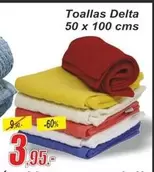 Oferta de Toallas Delta por 3,95€ en Hipo Gegant