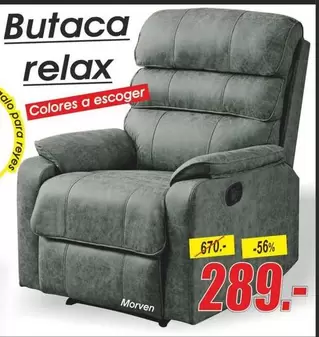 Oferta de Butaca Relax por 289€ en Hipo Gegant