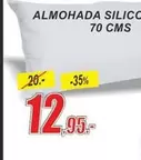 Oferta de Almohada Siliconizada 70 Cms por 12,95€ en Hipo Gegant