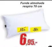 Oferta de Funda Almohada Respira 70 Cm por 6,95€ en Hipo Gegant