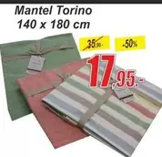 Oferta de Mantel Torino por 17,95€ en Hipo Gegant