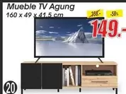 Oferta de Mueble TV Agung por 149€ en Hipo Gegant