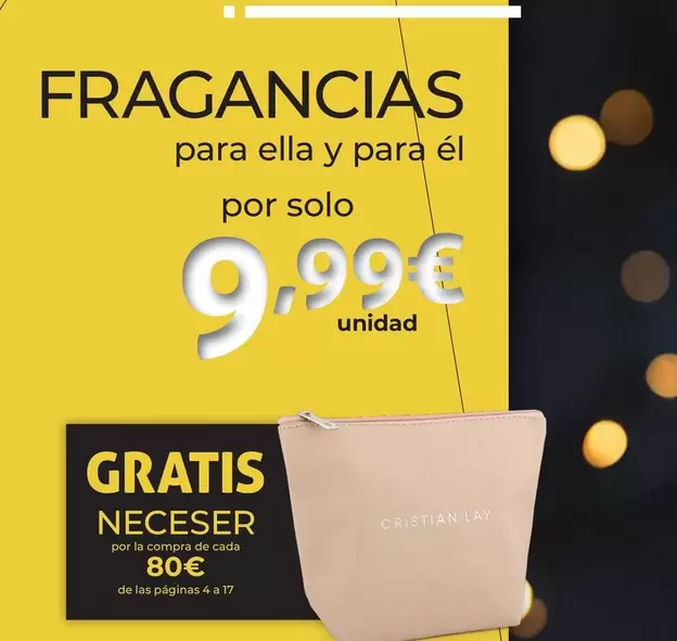 Oferta de Cristian Lay - Fragancias Para Ella Y Para El por 9,99€ en Cristian Lay