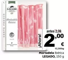 Oferta de Legado - Mortadela Iberica por 2€ en Masymas