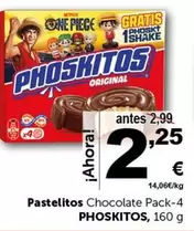 Oferta de Phoskitos - Pastelitos Chocolate por 2,25€ en Masymas