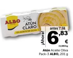 Oferta de Albo - Atun Aceite Oliva por 6,83€ en Masymas