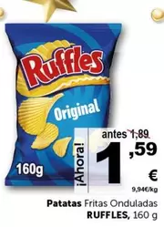 Oferta de Ruffles - Patatas Fritas Onduladas por 1,59€ en Masymas