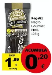 Oferta de Fini - Regaliz Negro Gourmet por 1,99€ en Masymas