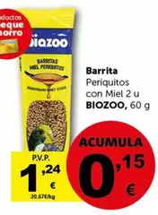 Oferta de Barrita por 1,24€ en Masymas