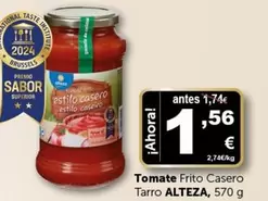 Oferta de Alteza - Tomate Frito Casero Tarro por 1,56€ en Masymas