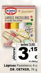 Oferta de Dr Oetker - Lápices Pasteleros por 3,15€ en Masymas