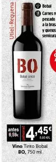 Oferta de Bo - Vino Tinto por 4,45€ en Masymas