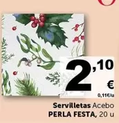 Oferta de Servilletas Acebo por 2,1€ en Masymas