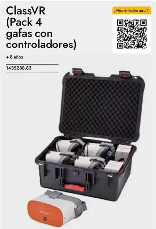 Oferta de Class Vr - Pack 4 Gafas Con Controladores en Abacus