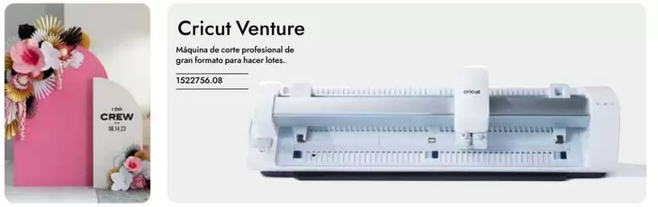 Oferta de Cricut - Venture/ Maquina De Corte Profesional De Gran Formato Para Hacer Lotes. en Abacus