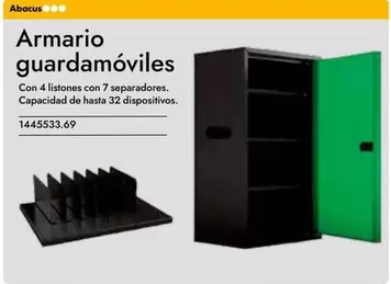 Oferta de Abacus - Armario Guardamoviles en Abacus