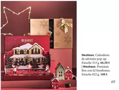 Oferta de Premium - Neuhaus Calendario por 66,5€ en El Corte Inglés