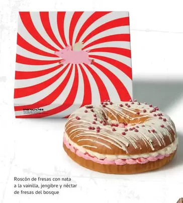 Oferta de Roscón De Fresas Con Nata en El Corte Inglés