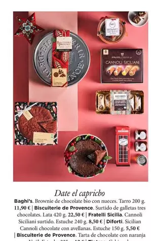 Oferta de Sicilia - Baghs, Broyeur De Provence, Dulce De Couches O Nueces, Taro por 11,9€ en El Corte Inglés