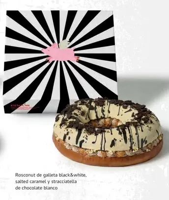 Oferta de Blanco - Rosconut De Galleta Black&white, Salted Caramel Y Stracciatella De Chocolate Bianco en El Corte Inglés