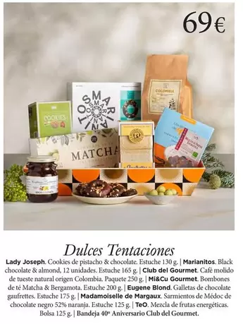 Oferta de Gourmet - Dulces Tentaciones por 69€ en El Corte Inglés