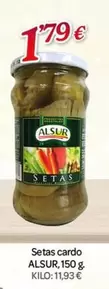 Oferta de Alsur - Setas Cardo por 1,79€ en Alsara Supermercados