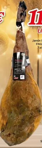 Oferta de Finura - Jamón Ibérico De Cebo  por 115€ en Alsara Supermercados