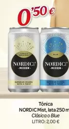 Oferta de Nordic Mist - Tónica por 0,5€ en Alsara Supermercados