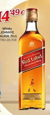 Oferta de Johnnie Walker - Whisky por 14,49€ en Alsara Supermercados