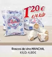 Oferta de La Mancha - Roscos De Vino por 1,2€ en Alsara Supermercados