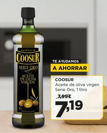 Oferta de Coosur - Aceite De Oliva Virgen Serie Oro por 7,19€ en Alimerka