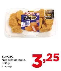 Oferta de Elpozo - Nuggets De Pollo por 3,25€ en Alimerka