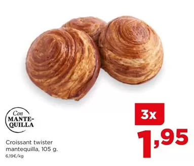 Oferta de Twister - Croissant Twister Mantequilla por 1,95€ en Alimerka