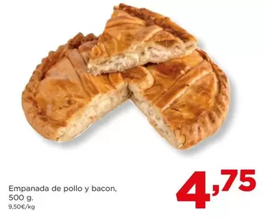 Oferta de Empanada De Pollo Y Bacon por 4,75€ en Alimerka