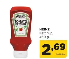 Oferta de Heinz - Ketchup por 2,69€ en Alimerka