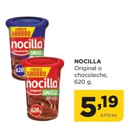 Oferta de Nocilla - Original O Chocoleche por 5,19€ en Alimerka