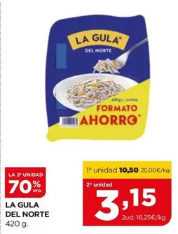 Oferta de La Gula del Norte - 420 G por 10,5€ en Alimerka