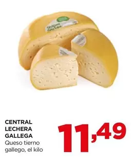 Oferta de Gallega - Queso Tierno Gallego por 11,49€ en Alimerka