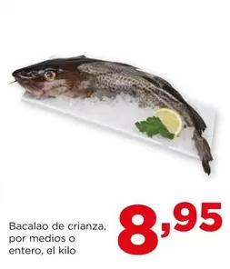 Oferta de Alimerka - Bacalao De Crianza por 8,95€ en Alimerka