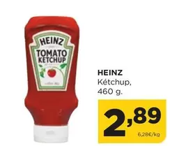 Oferta de Heinz - Ketchup por 2,89€ en Alimerka