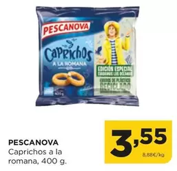 Oferta de Pescanova - Caprichos A La Romana por 3,55€ en Alimerka