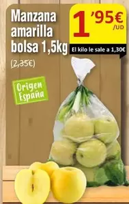 Oferta de Manzana Amarilla por 1,95€ en SPAR